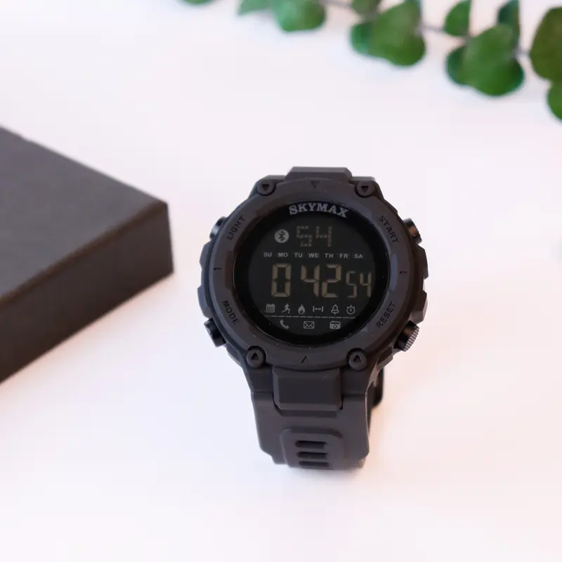 (Studio One) Jam Tangan SKYMAX Original Sport Digital Strap Rubber Water Resist SKY 2026 3