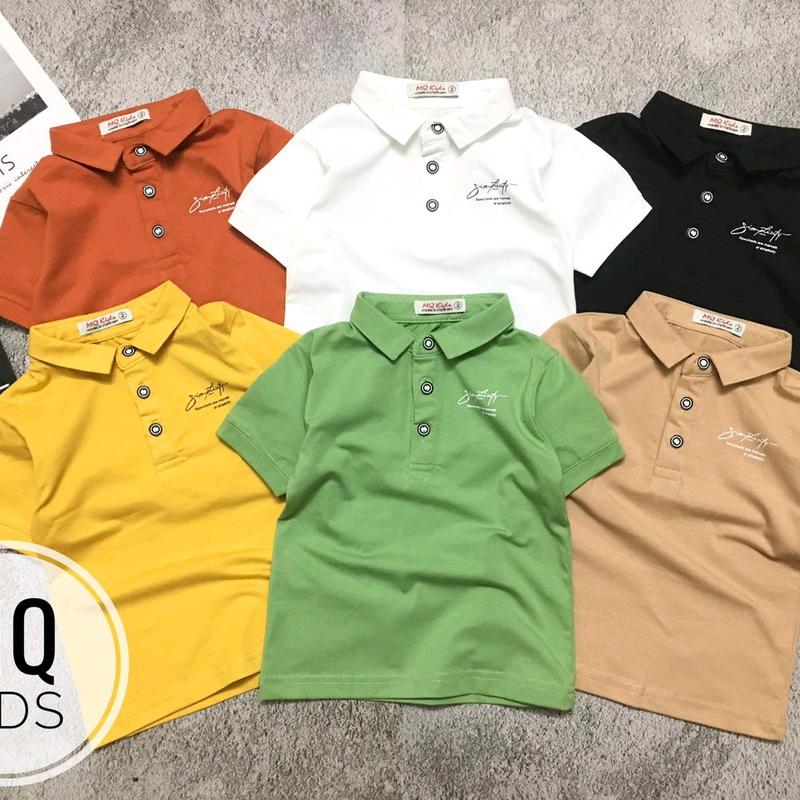 Áo thun có cổ cho bé trai po lo size đại cồ 22_42kg hoodie