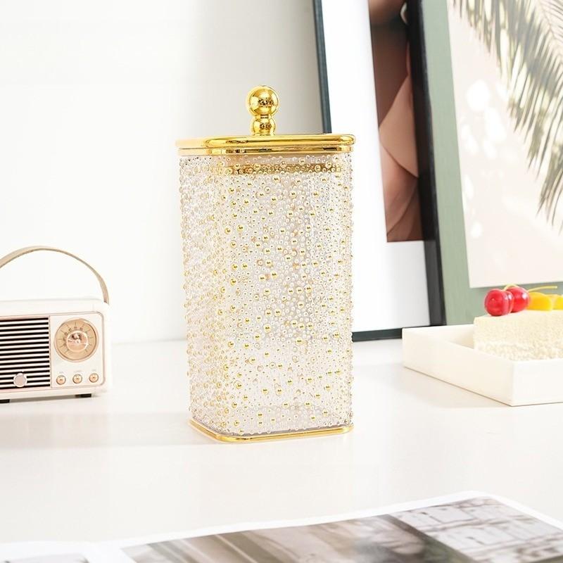 PERFECT 3PCS/Set Toples Penyimpanan Tempat Penyimpanan Tutup Sabuk Toples Hari Raya Toples Lebaran Tempat Penyimpanan Snack Mewah