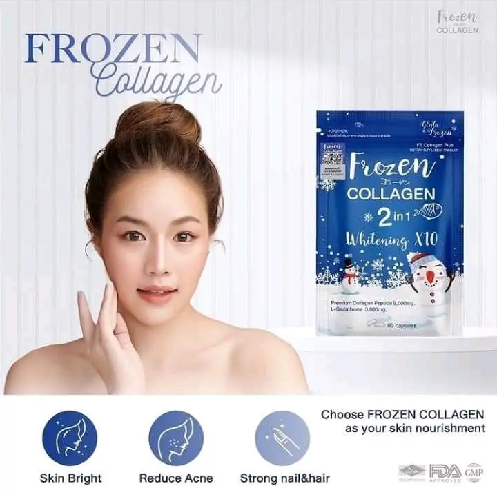frozen collagen suplement kecantikan pemutih kulit original fish memutihkan 1