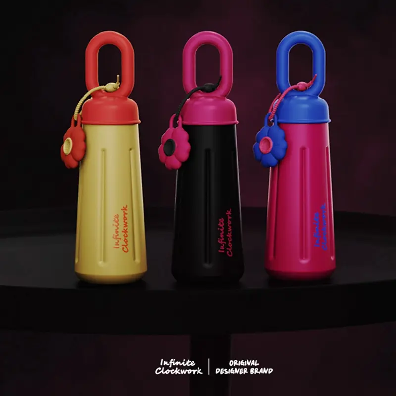 Dopamine Goddess Cup High-value Cute Portable Car Travel Cup 316 Stainless Steel Petal Water Cup