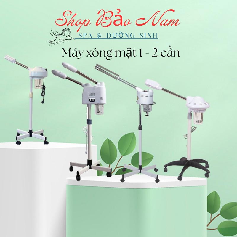Máy xông hơi 1 cần mẫu mới 2025. Máy xông thảo dược có chế độ hẹn giờ Chuyên dụng cho Spa Thẩm mỹ Salon... Skincare