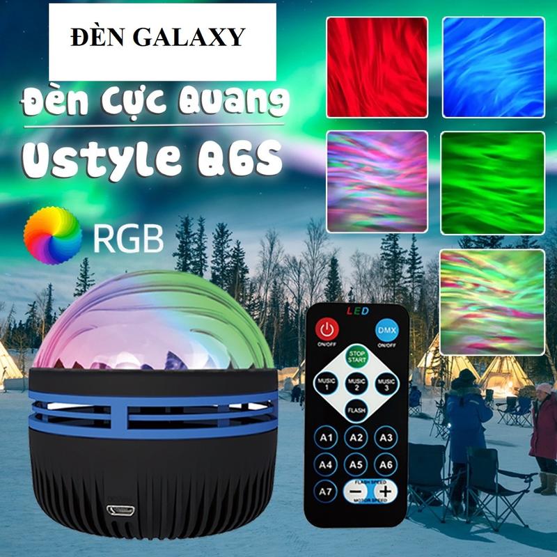Đèn Chiếu Galaxy  Cực Quang Sóng Nước Bầu Trời, Đèn Vũ Trụ Galaxy, Thiên Hà Ngân hà bản không loa Kèm Remote