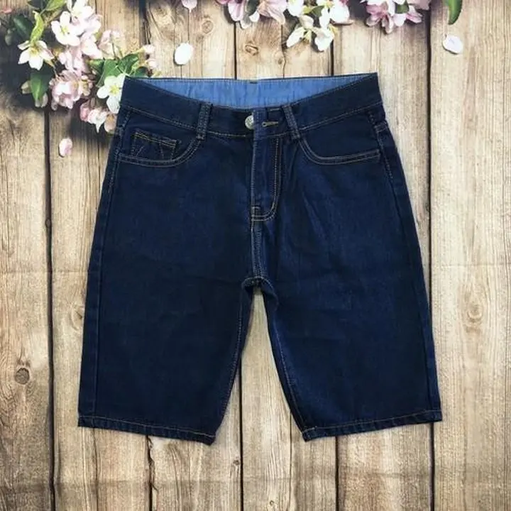 Quần short jean cotton mềm đẹp cho nam 5