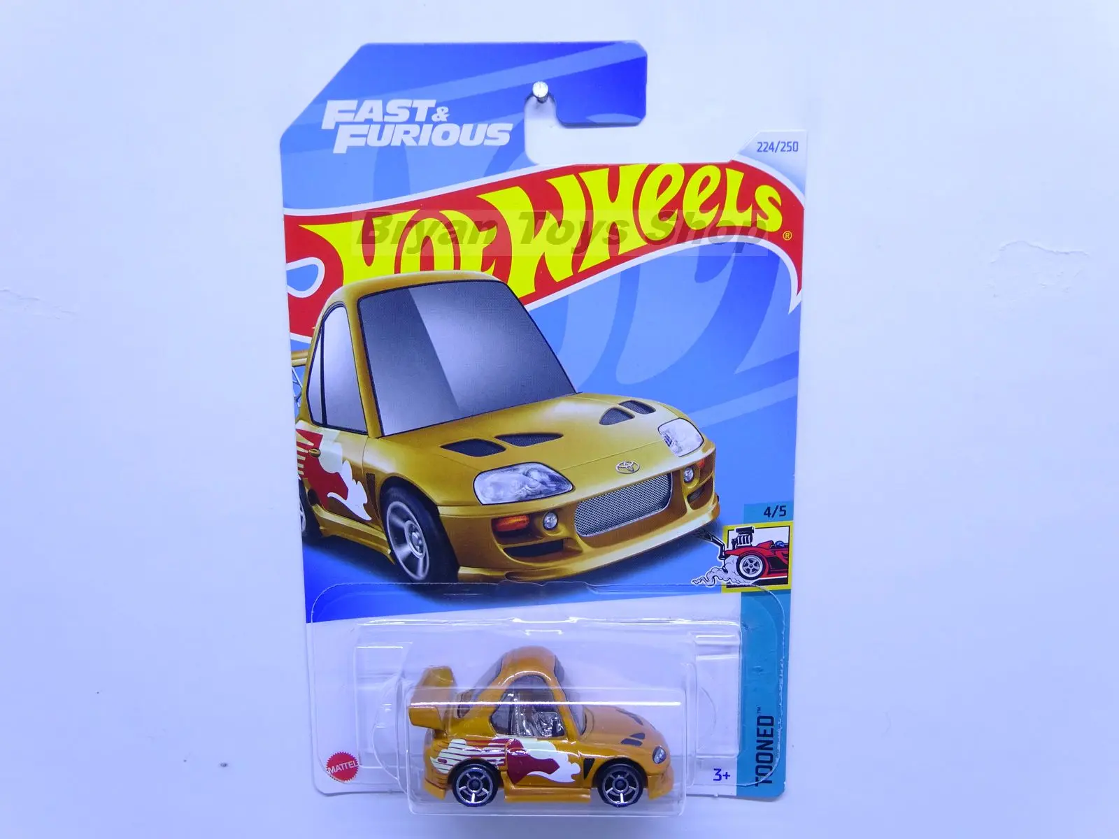 Hot Wheels 94 Toyota Supra Orange Baru