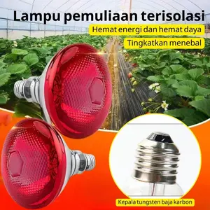 Lampu Thermal Infrared Led Pintar Untuk Hewan LAMPU CHICKEN REPTIL BOHLAM HANGAT 100W 150W 200W