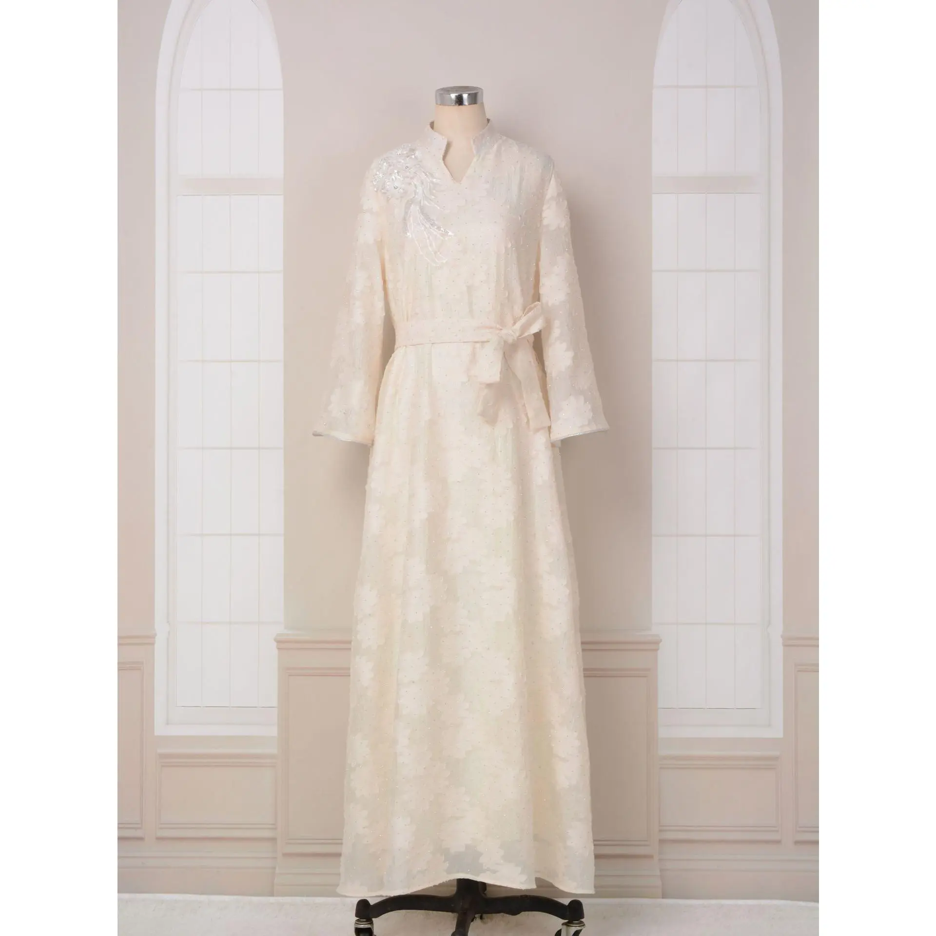 Áo Choàng Hồi Giáo Abaya, Thời Trang Nữ, MT059, Hàng Mới Về, Jacquard, Thời Trang, Thanh Lịch, Được Xuất Khẩu Từ Quần Áo Trung Đông, Abaya