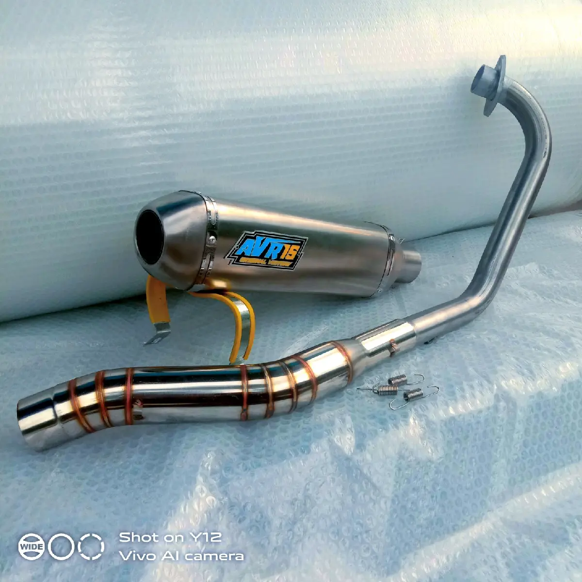 Knalpot suara Ngebas adem untuk Verza Tiger Megapro Vixion cbr satria MX king dll