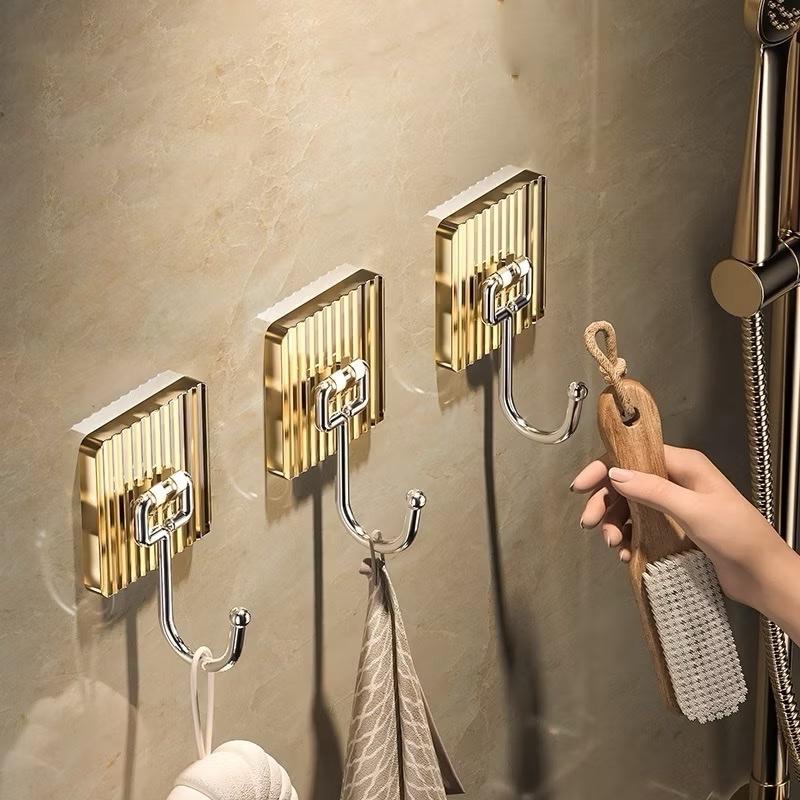 Móc Dán Tường Cao Cấp Đa Năng Chịu Lực Treo Đồ Bếp, Đồ Phòng Tắm Tiện Lợi Tiết Kiệm Không Cần Khoan Dán Đa năng Kitchen kệ đựng để trưng 7