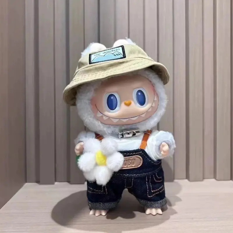 ￼MÔ HÌNH LABUBU HOA CÚC - PHỤ KIỆN DECOR HOTTREND 2025- BLACKPINK Đồ Chơi Toy Voi -hàng chính hãng 2