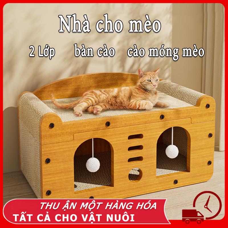 Bàn cào móng cho mèo nhà cho mèo ổ mèo nhà ngủ cho mèo giường cào móng cho mèo ổ cào móng cho mèo nhà cào móng cho mèo