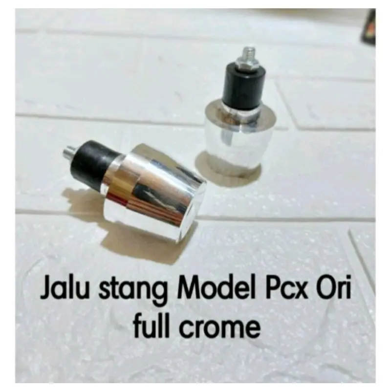 [ Bisa COD ] Jalu Stang Pcx Crome Alloy Universal Semua Motor 2
