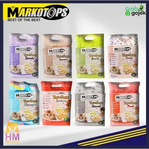 MARKOTOPS SOYA CLUMP 7 Liter - Cat Litter Tofu Pasir Kucing Tofu