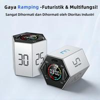 Gambar 【COD】INKAC Ticktime Digital Kitchen Timer Pomodoro Pengatur waktu Magnetik Multi-Fungsi Elektronik Digital Cube Timer Kitchenware Memasak Kopi Kue Roti untuk Anak-anak Flip Timer dengan Fungsi Waktu Bergetar - Option 1 dari Balibyte Store Kota Administrasi Jakarta Pusat 3 Tokopedia