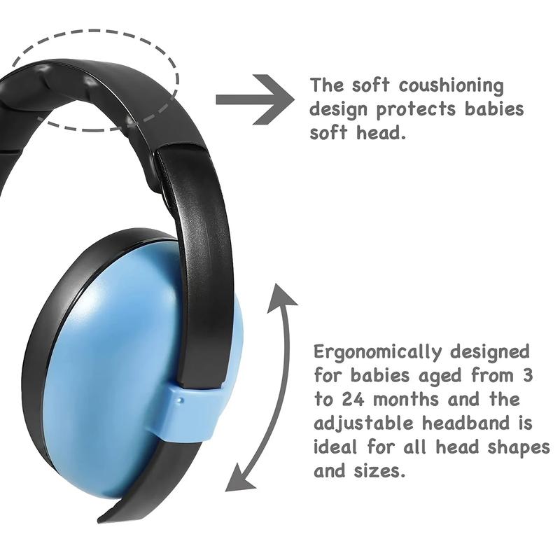 Product Introduction of Anti  Noise Baby Headphones Children Sleep Earmuffs Sleeping 5
