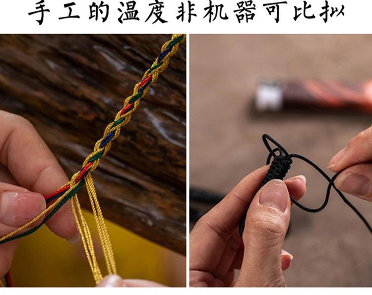 Product Introduction of Natural Agate Water Pattern Dzi Bead Bracelet Single Circle Three-Eyed Dzi Bead Tibetan Style Buddhist Beads Unisex Bracelet Jewelry 8