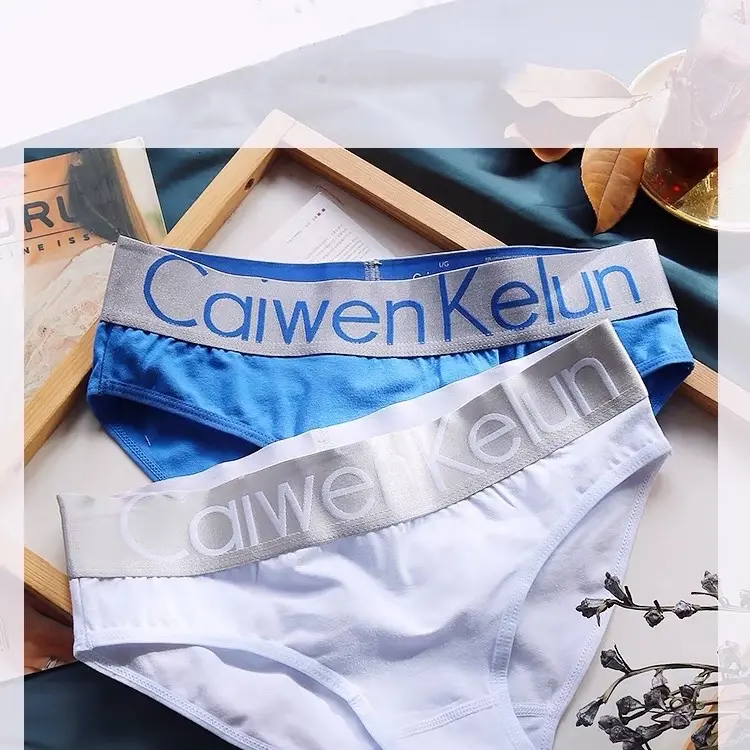 Quần lót cotton nữ & Tomboy caiwenkelun cạp xám 5cm cao cấp với thiết kế thông hơi, kháng khuẩn, thấm hút mồ hôi. 8