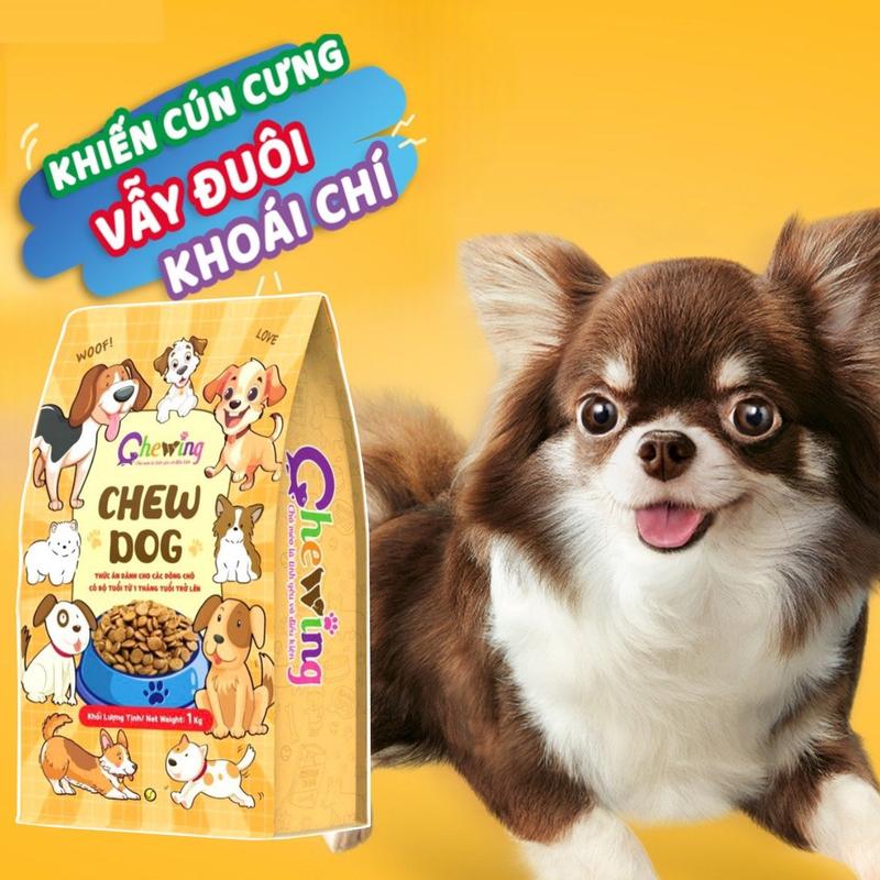  5 KG Hạt Cho Chó Cao Cấp - giúp khỏe mạnh,bổ sung dầu cá hồi DHA . Bao 5 KG 