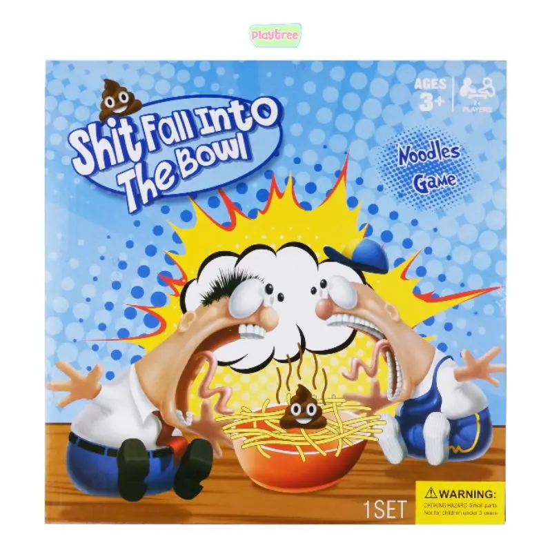 Mainan Keluarga Seru Family Game Shit Fall Into The Bowl 999-14