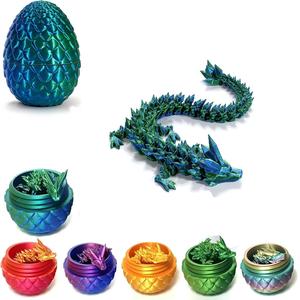 Huevo de Dragón 3D, Regalos para Halloween, Navidad, Año Nuevo, Pascua para Familia y Amigos, Regalos para Fiestas Navideñas, Decoración de Habitación, Decoración de Escritorio, Regalos Divertidos