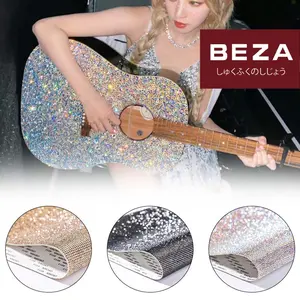 12*20cm Stiker Berlian Kristal Mobil DIY Glitter Bling Untuk Hiasi Hadiah Dan Mobil