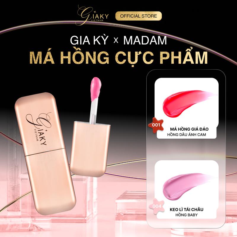[BL] Má hồng kem Gia Kỳ chứa nhũ ngọc trai, dưỡng ẩm, lâu trôi, lành tính diu nhẹ cho da Hydrating & Shimmering Liquid Blush - 5g Mỹ Phẩm Cosmetic Trang Điểm