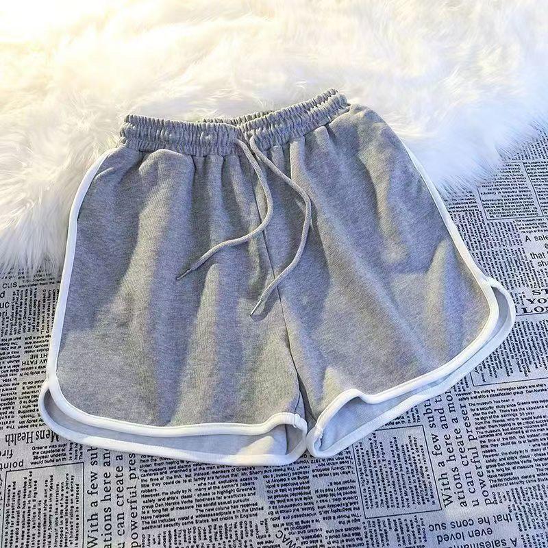 Product Introduction of Shorts Women's Summer Casual Wide-Leg Pants Women's Pajama Bottoms Student Mid-Rise Pants Fashion Simple Sports Pants Women's Shorts 8