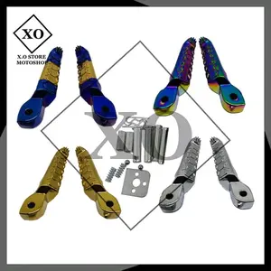 step belakang motor step aprilia mufac footstep pijakan kaki belakang vario beat scoopy supra spacy dll Gold