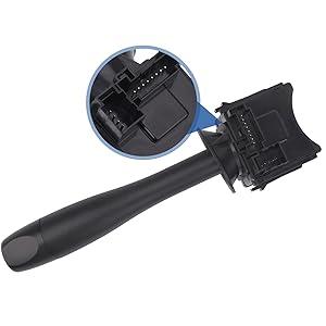 Product Introduction of Turn Signal Switch Compatible with Chevy Malibu 2004-2012, Pontiac G6 2005-2011, Saturn Aura 2007-2009 Replacement OEM D6253E, 20940369, SW8004 Headlamp Dimmer Switch Blinker Lever 28
