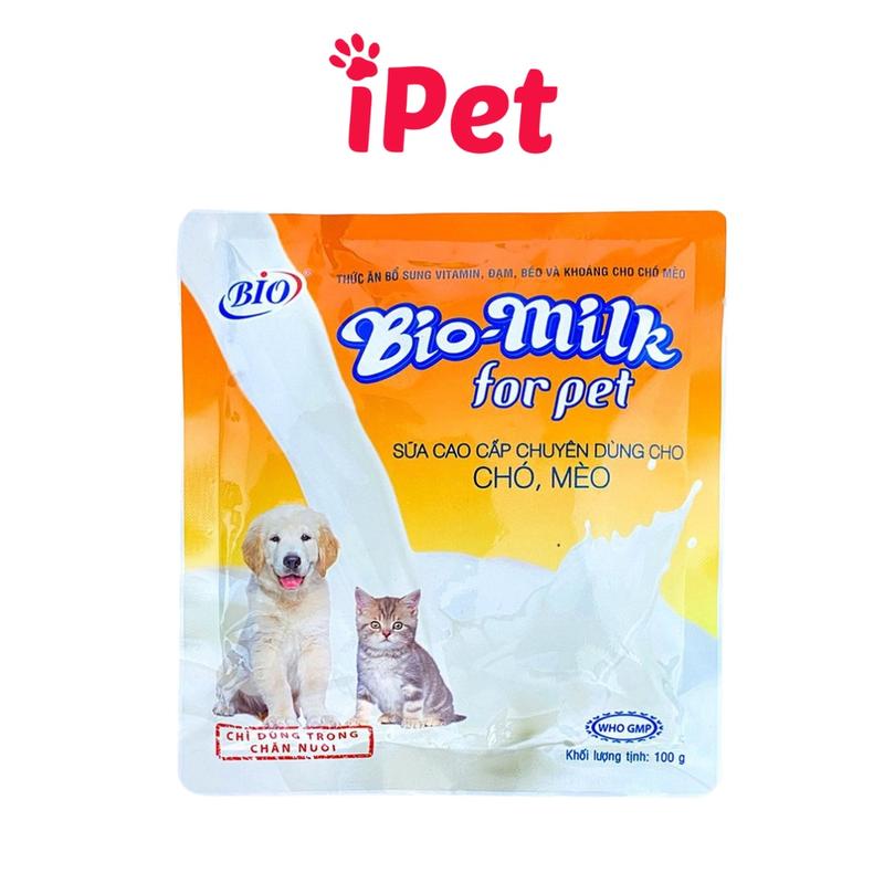 Sữa Bio Milk For Pet Cho Chó Mèo Con Sơ Sinh Thú Cưng Mang Bầu Biếng Ăn Cần Bổ Sung Dinh Dưỡng - iPet Shop 