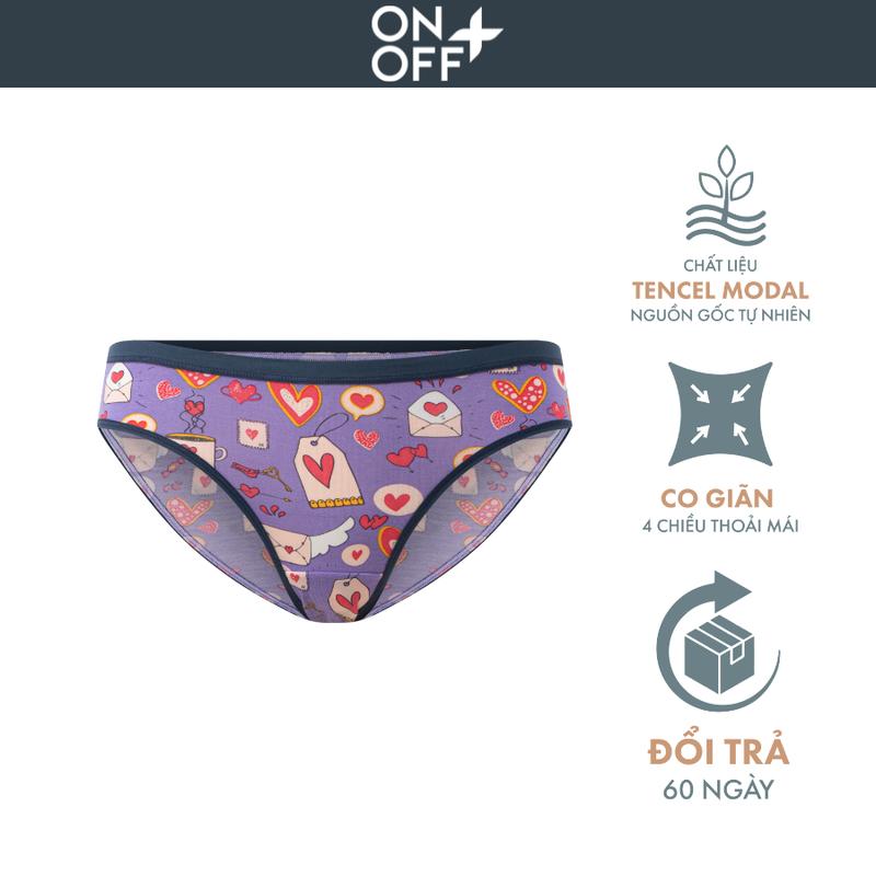 Premium | Quần lót nữ dáng bikini tencel modal ONOFF - 16UJ24A060