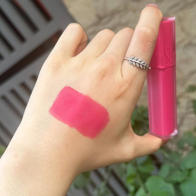  Son Romand Blur 05 Bibi Candy Kem Lì Vỏ Vuông Blur Fudge Tint Màu Hồng Baby 5g 