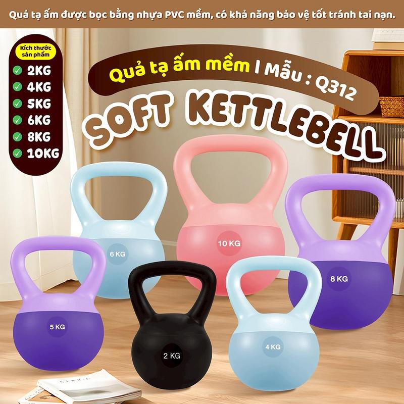 Thể Thao-KETTLEBELL - Tạ Bình Vôi, Tạ chuông pound, tạ ấm thể dục chuyên nghiệp,