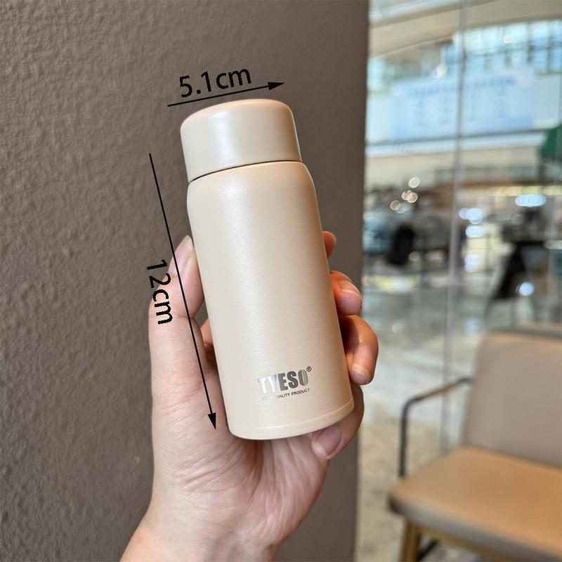 Cute 150ml Stainless Steel Thermal Flask Mini Double Pocket Thermal Water Bottle Portable Water Bottle Accessories Travel Tumbler 2