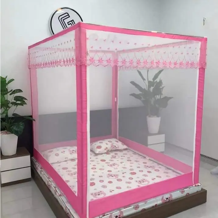 Màn Khung Vuông Không Khoan Tường - Mẫu Mới Nhất Hiện Nay - Bảo Hành 12 Tháng 4