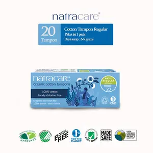 natracare Digital Cotton Tampon Regular - Pembalut Wanita 20pcs