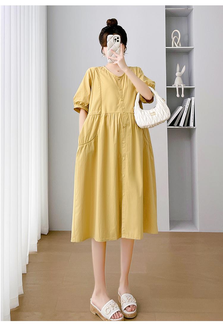 Product Introduction of E69041# Pregnant Women Dress Korean Fashion Womens Dresses Stylish Summer Slim New Arrival Casual Dress Dress Pregnant 15