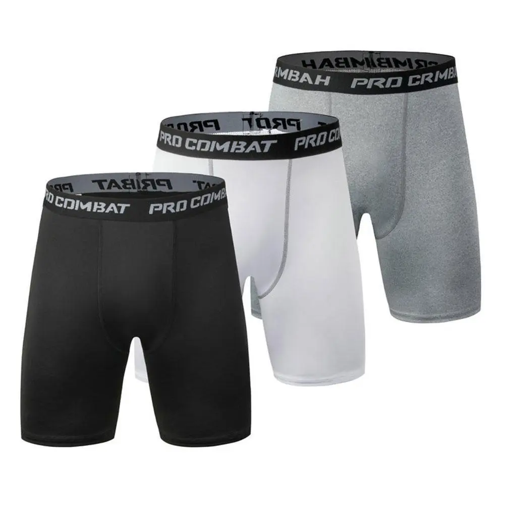 Quần Đùi Nam, Quần Bó Sát, Quần Legging, Nén Bóng Rổ, Nhanh Khô, Thích Hợp Cho Phòng Tập Gym Thể Dục Thể Thao, Chạy Bộ Và Thể Dục, Quần Co Giãn