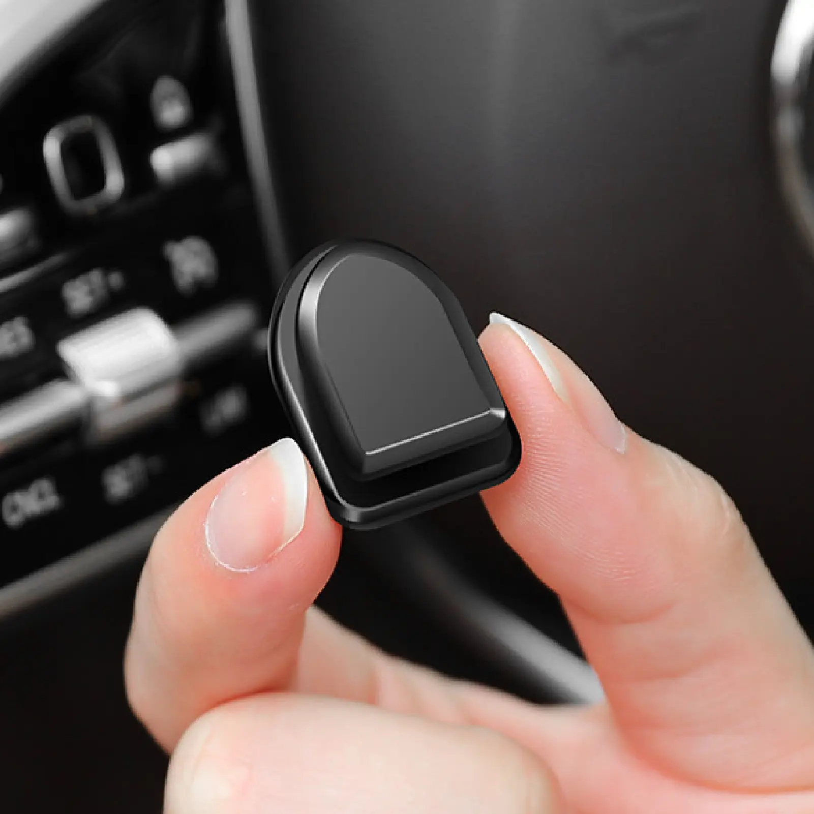 Móc Ô Tô, Bộ 5 Cái, Độ Dẻo Dai Cao, Dễ Lắp Đặt, Màu Đen, Kích Thước Nhỏ, Kẹp Móc Sắp Xếp Chìa Khóa, Thích Hợp Sử Dụng Tại Nhà