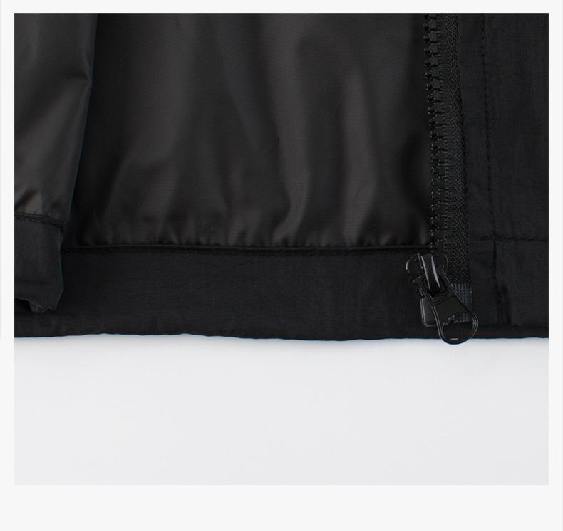 Product Introduction of 2025 Spring Autumn Kids Trench Jacket Solid Color Zip Up Hooded Coat for Boys Girls New Children's Clothing 20