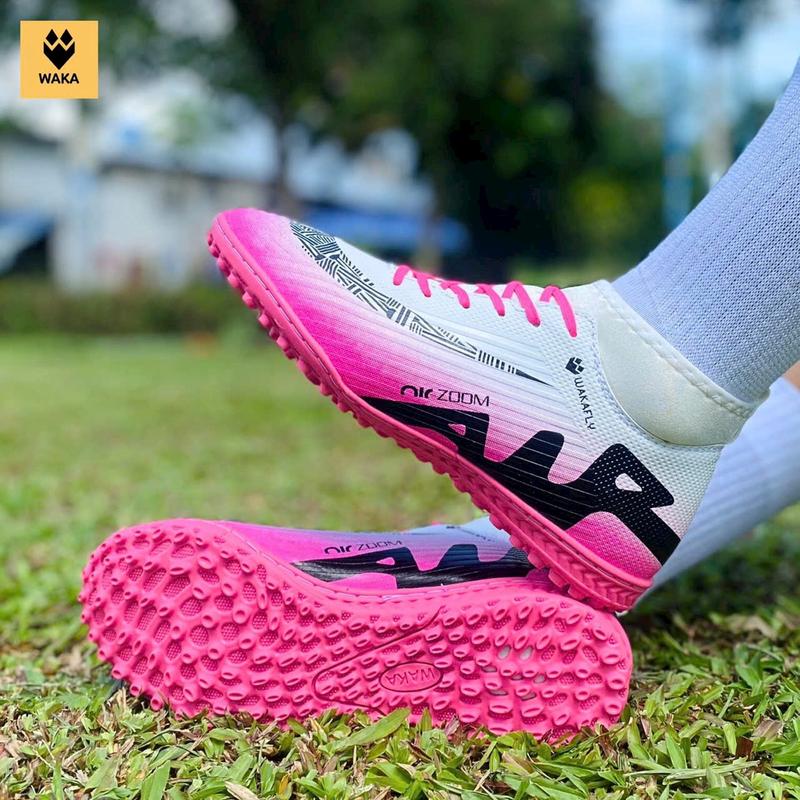 Tặng Tất Xịn Giày Đá Bóng VAPOR 16 & WAKA FLY Cổ Cao - Đã Khâu Full Đế Bảo Hành 3 Tháng