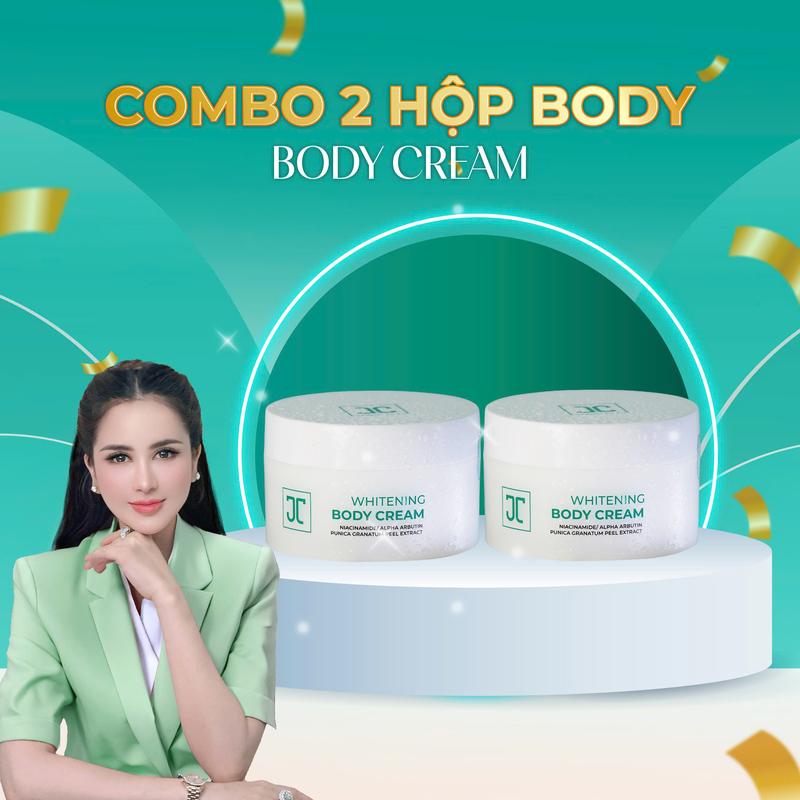 CB15 - Combo 2 hộp Kem body Nhã Lê - Whitening Body Cream - Dưỡng Da Body Làm Đẹp Da