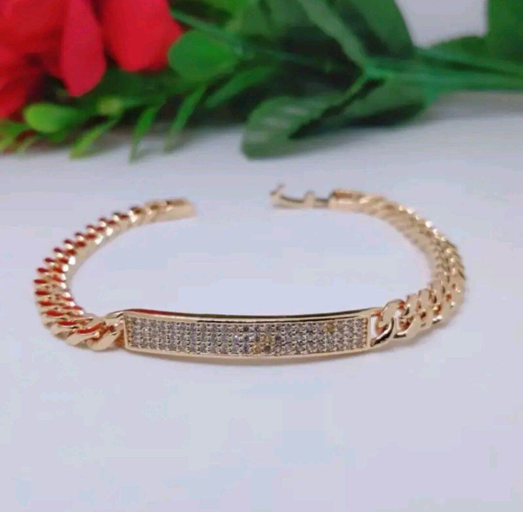 Gelang Tangan Titanium 3 Pilihan Motif Mewah Kekinian Terbaru 2026