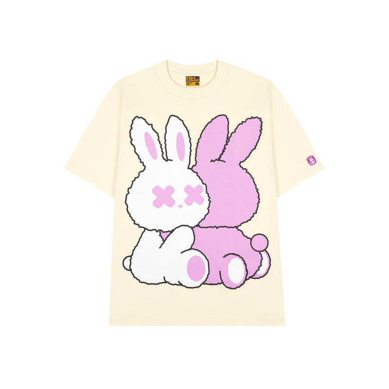 DREAMER COLLECTION - Áo Thun Unisex Nam Nữ Chất Cotton Bad Rabbit - RABBIT CUDDLE TEE 2