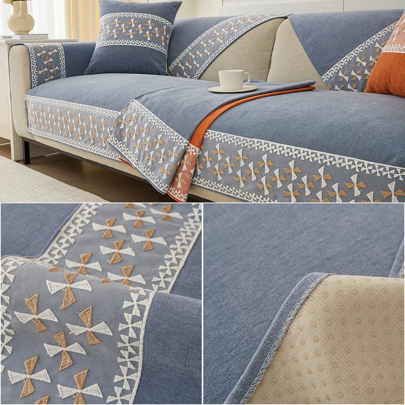 Product Introduction of Chenier sofa cushion windmill lace four seasons general anti-slip cushion sofa cover simple modern sofa cloth cover 20