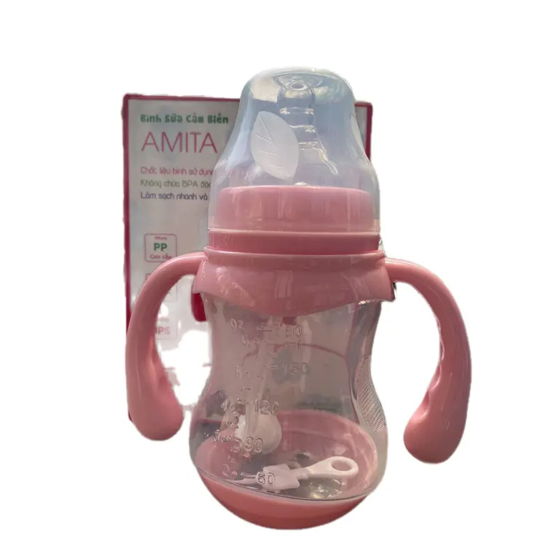 Bình sữa AMITA 240ml nhựa PP