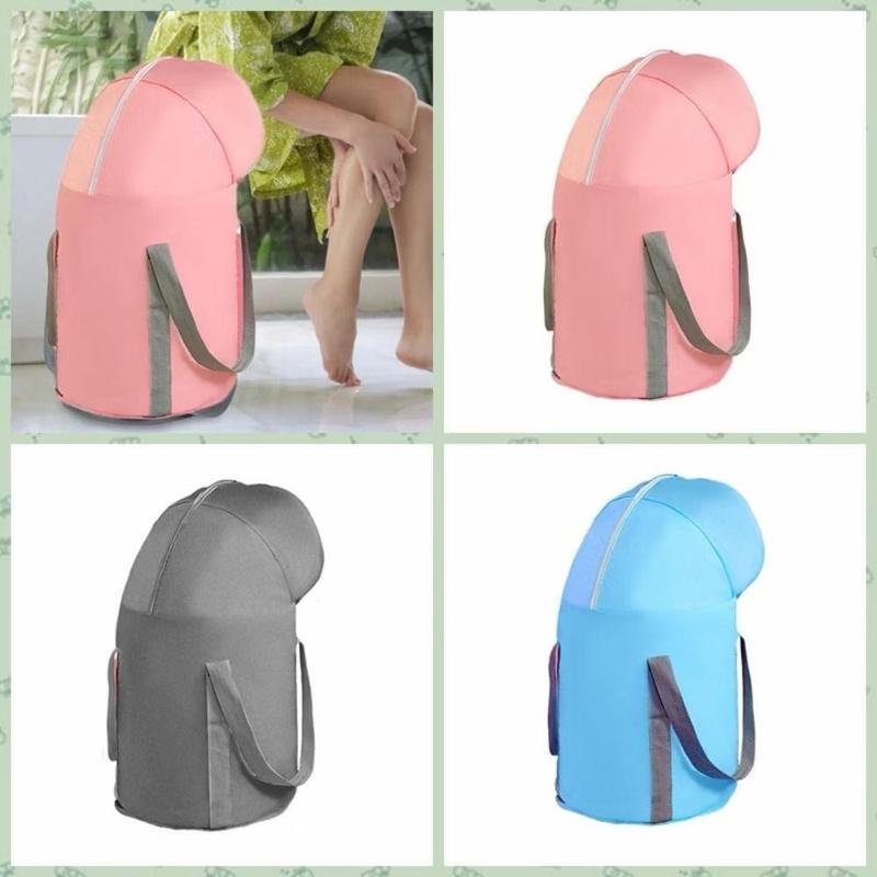  ￼ mua 1 được 2   túi ngâm  chân có thể gập lại  . tui cao và sâu  giữ  nhiệt tốt .  Bồn tắm chân di động Bồn tắm chân Xô tắm cách nhiệt Xô tắm 