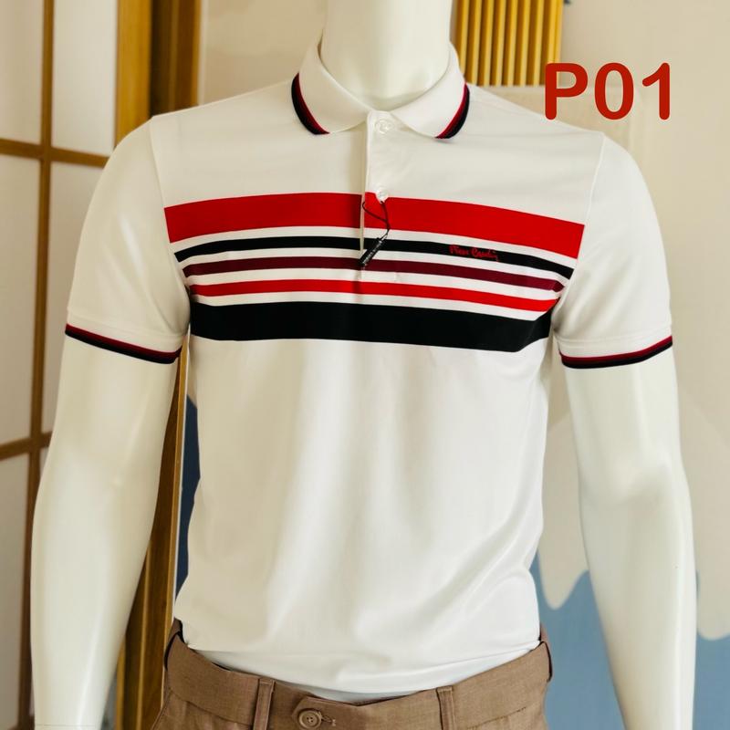 Áo Polo Nam, Áo Thun Nam Ngắn Tay, Áo Polo, Áo Thun Trắng Pierre Cardin Chính Hãng Hàng Xuất Dư Xịn Hàn Quốc Menswear Shirt polo laurenralph có thể giặt máy thanh lịch 5