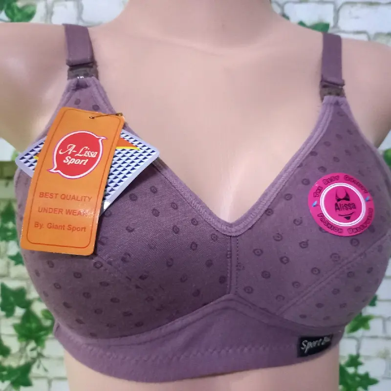 sportbra polkadot DEWASA (per 3 PCS ) size (34 s/d 42) produksi sendiri/tangan pertama 2