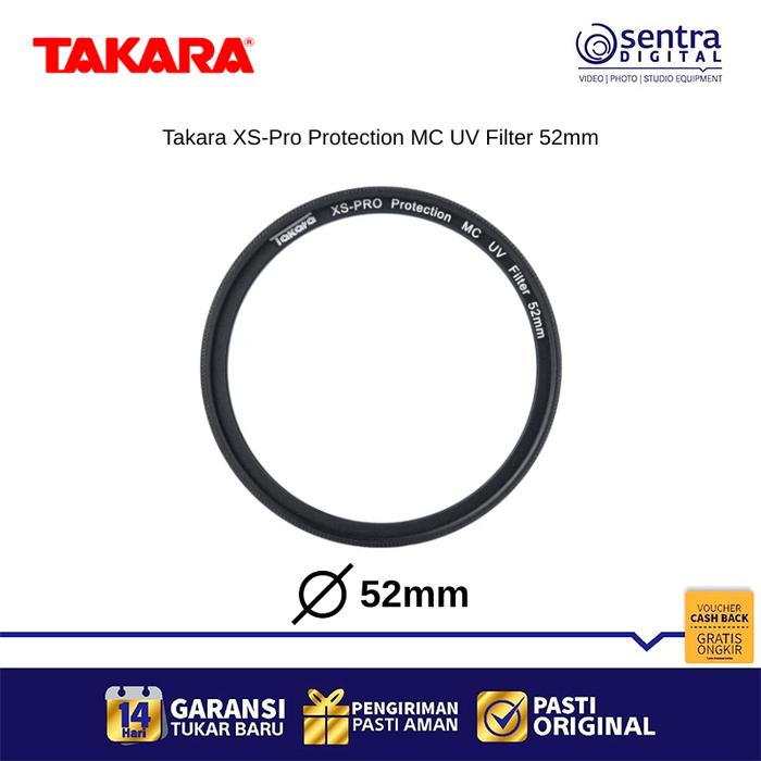 Gambar Takara XS-Pro MC UV Filter Protection 52mm dari Sentra Digital Kota Surabaya Tokopedia
